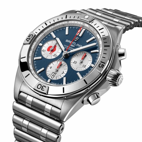Breitling Chronomat B01 Six Nations France AB01442A1A1A1 Authentic Replica Edition - Image 1