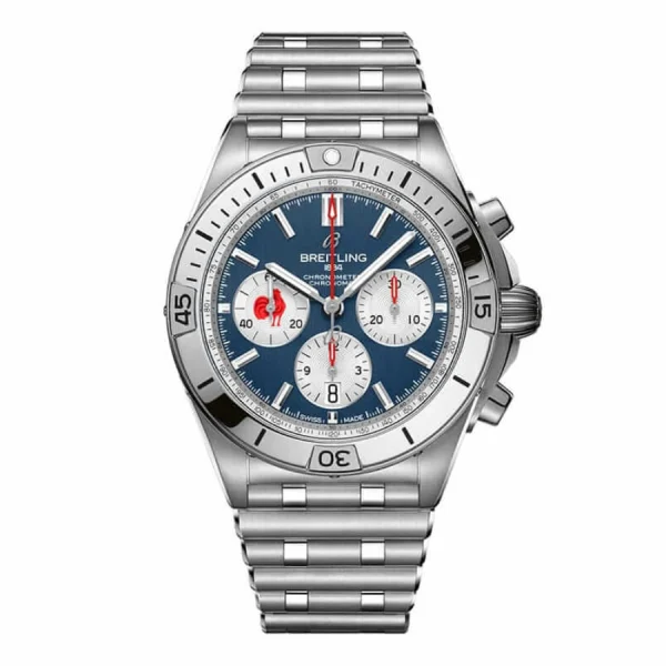 Breitling Chronomat B01 Six Nations France AB01442A1A1A1 Authentic Replica Edition