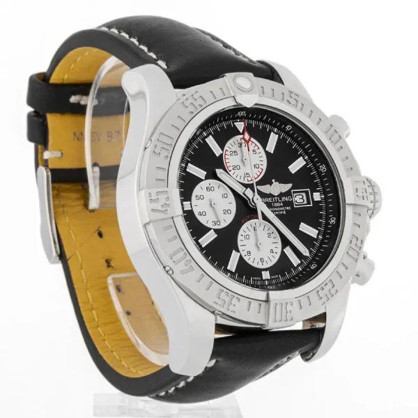 Breitling Super Avenger II A13371 Black Dial Exclusive Clone 1:1 - Image 1
