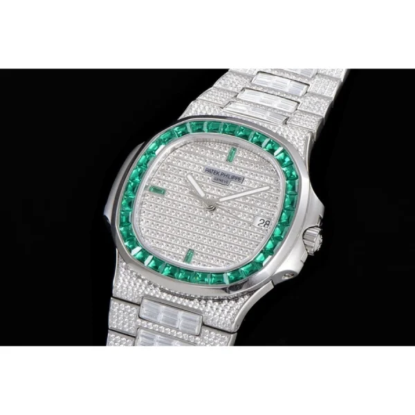 Patek Philippe Nautilus 5711/1300A Emerald Bezel Premium Duplicate - Image 1