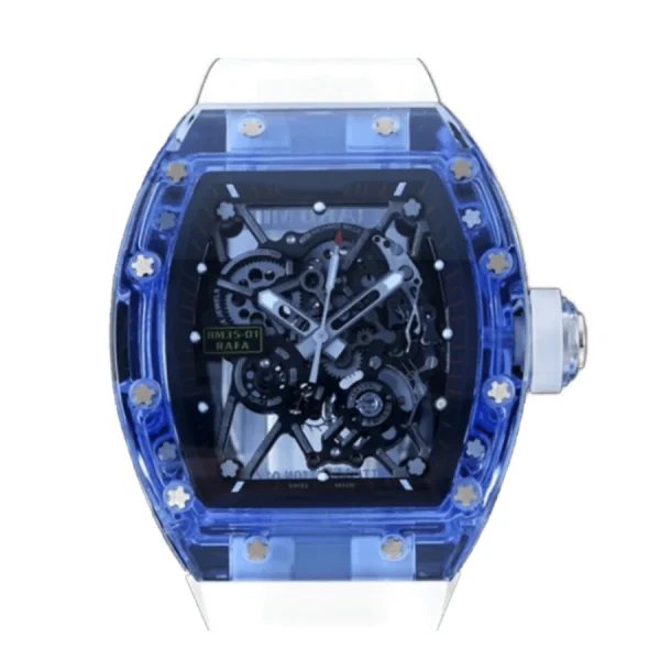 Richard Mille RM 35-02 Blue and White Quartz TPT Collector's Copy 1:1