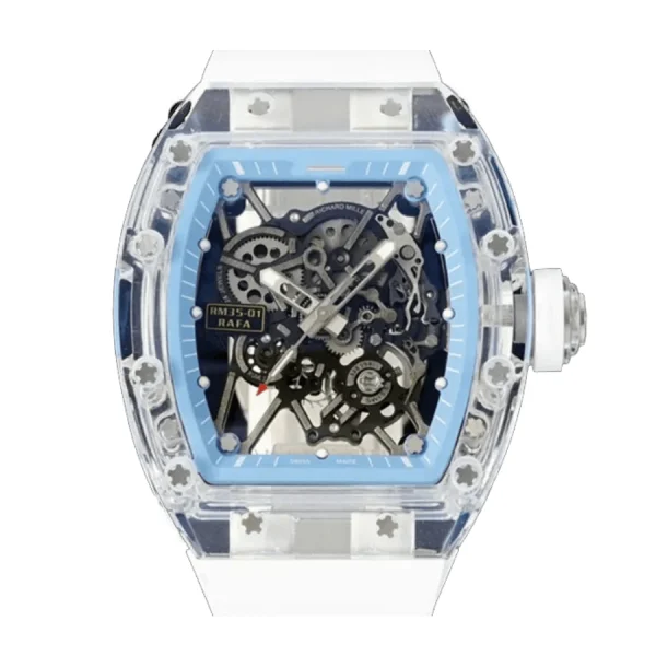 Richard Mille RM 35-01 Ice Blue Nadal Elite Clone Edition