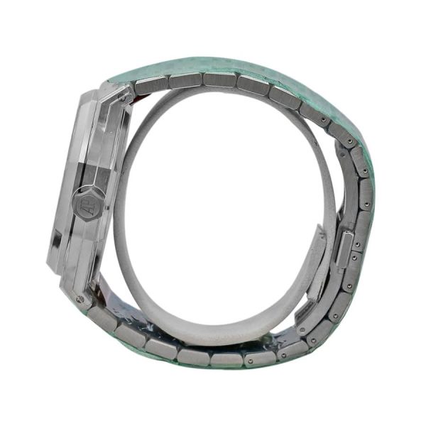 Audemars Piguet Royal Oak 15451ST Diamond Bezel Silver Dial Ultra Fine Replica - Image 3