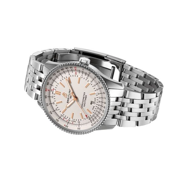 Breitling Navitimer Automatic GMT A17326211G1A1 Blue Dial Detailed Clone - Image 2