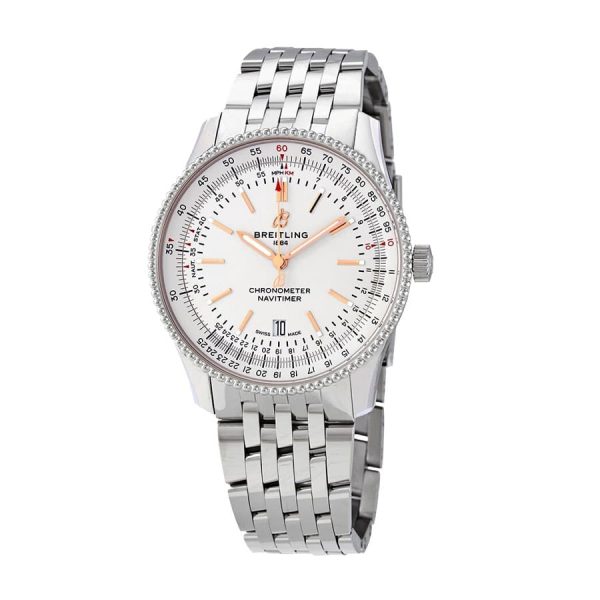 Breitling Navitimer Automatic GMT A17326211G1A1 Blue Dial Detailed Clone - Image 1