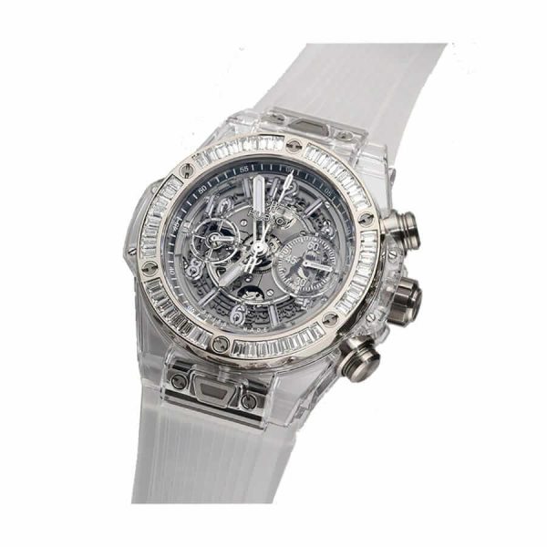 Hublot Big Bang Unico Sapphire Diamond 411.JX.4802.RT.1904 Luxury Clone Quality - Image 1