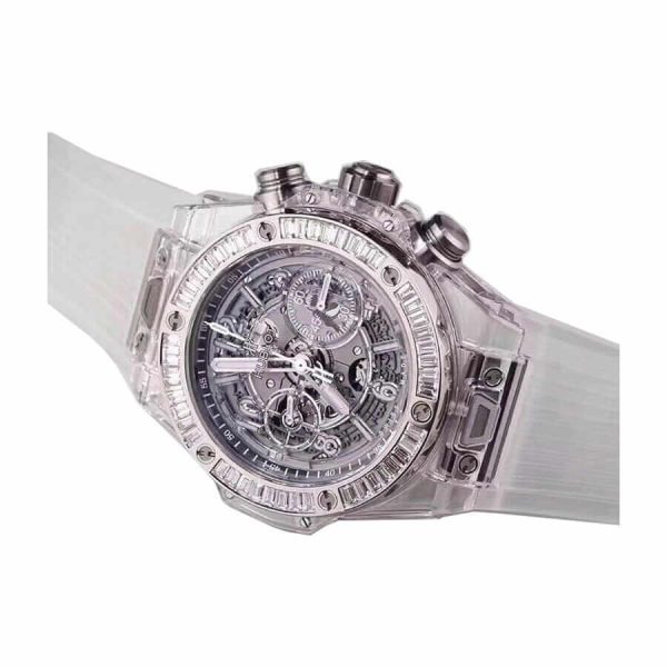 Hublot Big Bang Unico Sapphire Diamond 411.JX.4802.RT.1904 Luxury Clone Quality - Image 2