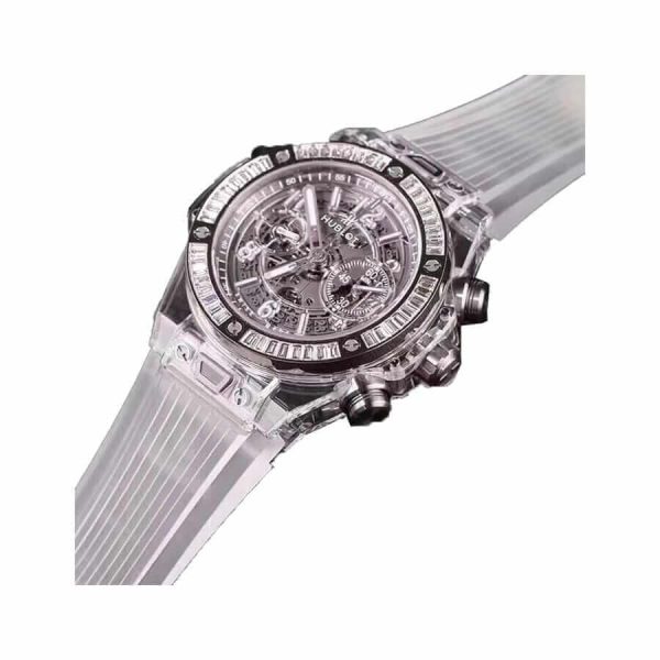 Hublot Big Bang Unico Sapphire Diamond 411.JX.4802.RT.1904 Luxury Clone Quality - Image 3