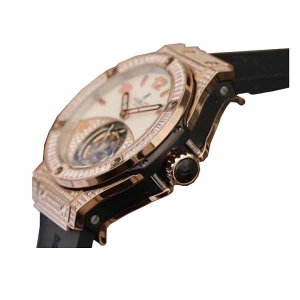 Hublot Big Bang Unico 345.SE.2010.LR.1704 Gold & Diamond Super Clone Detailed Replica - Image 1