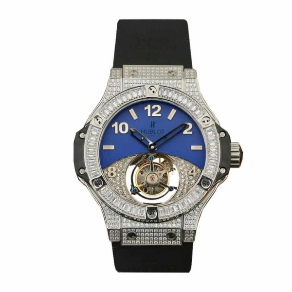 Hublot Classic Fusion 411.JX.1170.RX Blue Diamond Authentic Clone 1:1