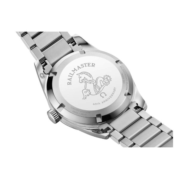 Omega Seamaster Railmaster Steel 220.10.38.20.01.002 Masterpiece Replica - Image 4