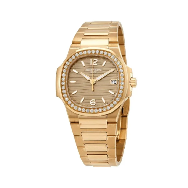 Patek Philippe Nautilus 7010/1R Golden Dial Collector's Copy 1:1 - Image 1