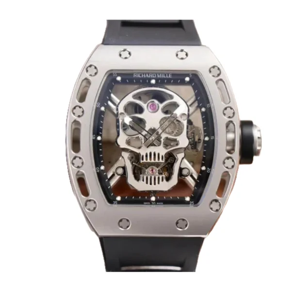 Richard Mille RM 52-01 Tourbillon Skull Grey Exclusive Clone Edition