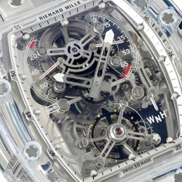 Richard Mille RM 56-01 Tourbillon Transparent Authentic Clone 1:1 - Image 1