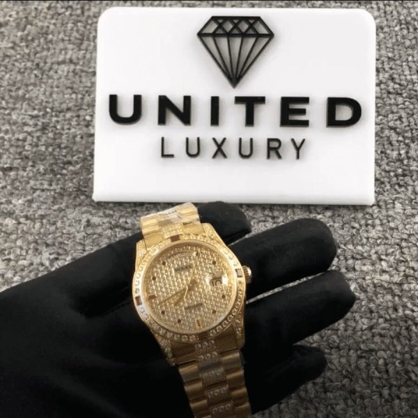 Rolex Day-Date 18038 Iced Out Supreme Clone Quality - Image 1