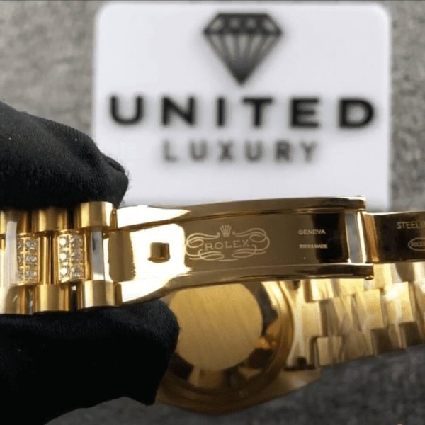 Rolex Day-Date 118348 Iced Out Deluxe Clone 1:1 - Image 3