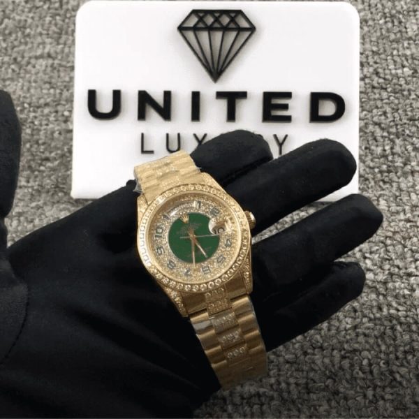 Rolex Day-Date 118348 Iced Out Deluxe Clone 1:1 - Image 1