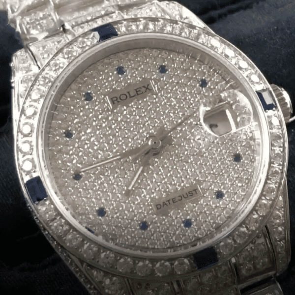 Rolex Datejust 116624 Oyster Diamond Masterpiece Clone - Image 1
