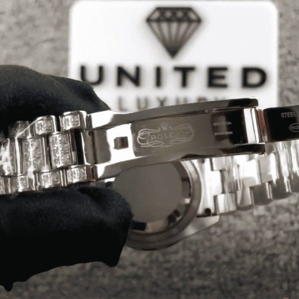 Rolex Datejust 116624 Oyster Diamond Masterpiece Clone - Image 3