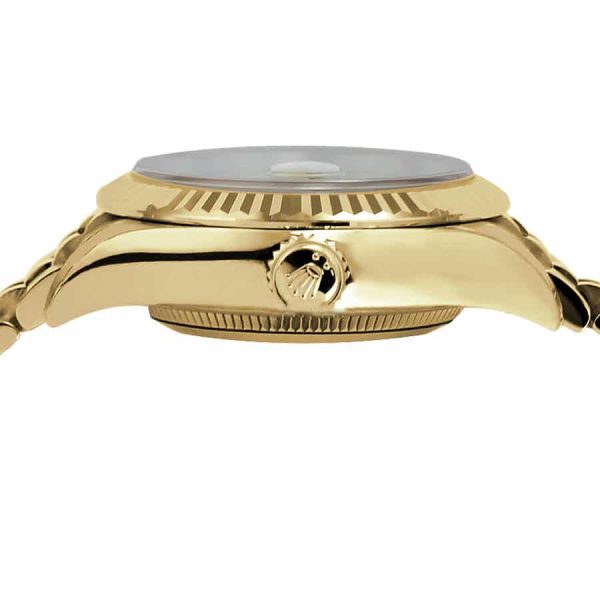 Rolex Datejust 126333 Gold Green Dial Signature Replica 1:1 - Image 2